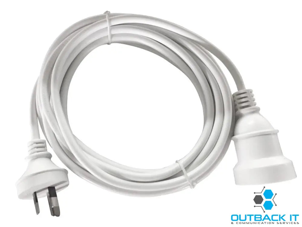 8Ware 5m AU Main Power Extension Cord Cable Lead 240V 3-Pin Male to Female Other Cables