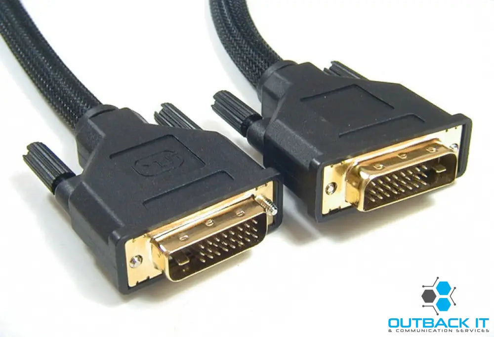 Astrotek DVI-D Cable 5m - 24 + 1 pins Male to Male Dual Link 30AWG OD8.6mm Gold Plated RoHS HDMI & Video Cables