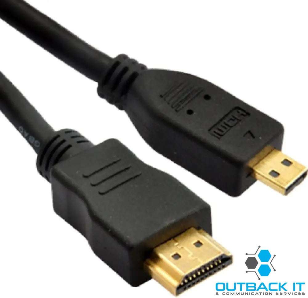 Astrotek HDMI to Micro HDMI Cable 3m - 1.4v 19 pins A Male to D Male 34AWG OD4.2mm Gold Plated RoHS LS HDMI & Video