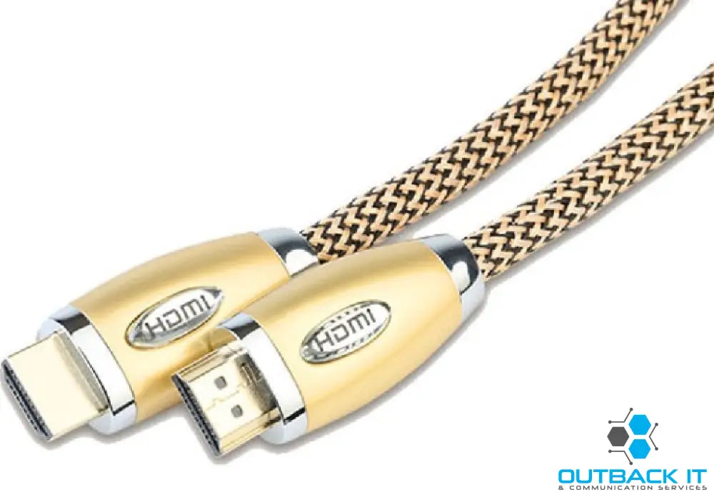 Astrotek Premium HDMI Cable 5m - 19 pins Male to Male 30AWG OD6.0mm Nylon Jacket Gold Plated Metal RoHS HDMI & Video