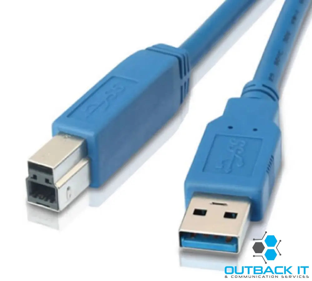 Astrotek USB 3.0 Printer Cable 2m Type A to Type B Male to Male for External HDD Hard Drive Printer Scanner USB Hub
