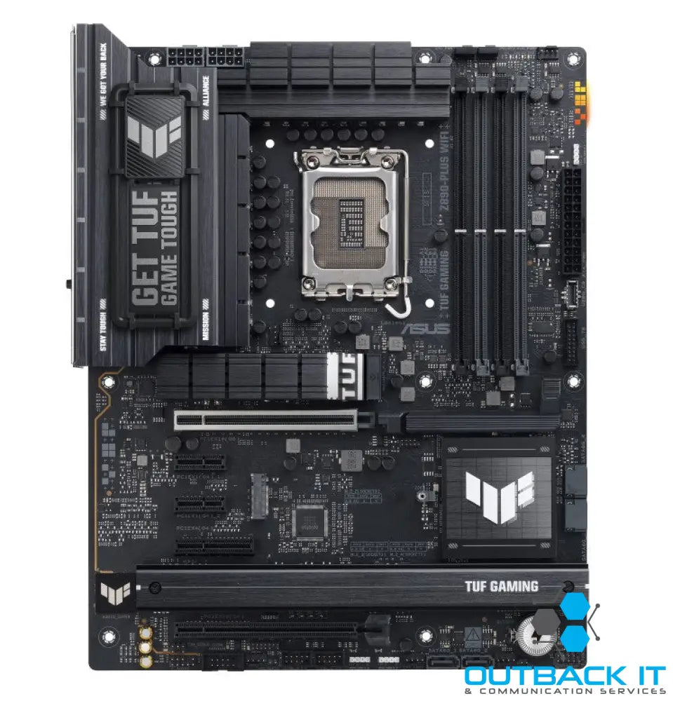 ASUS TUF GAMING Z890-PLUS WIFI LGA1851 ATX Motherboard 192GB 4x DDR5 1 x PCIe 5.0 x16 slots 4 x M.2 slots 4 x SATA