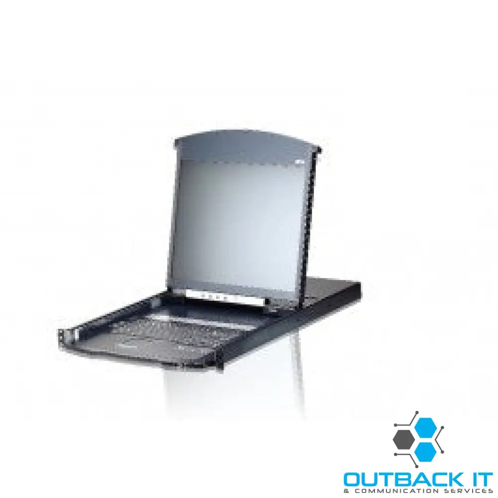 Aten 8 Port Dual Rail CAT5 19’ LCD KVM over IP Switch, KVM Over IP