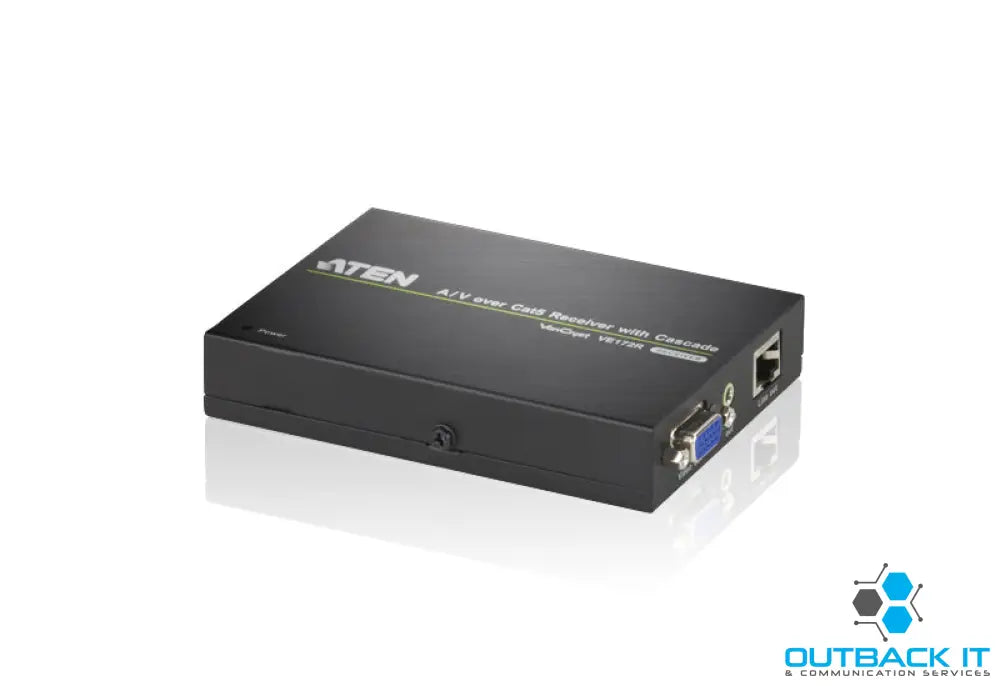 Aten A/V Over Cat 5 Receiver with Cascade for VS1204T/1208T. Cascade up to 10 level (LS) Video Extender