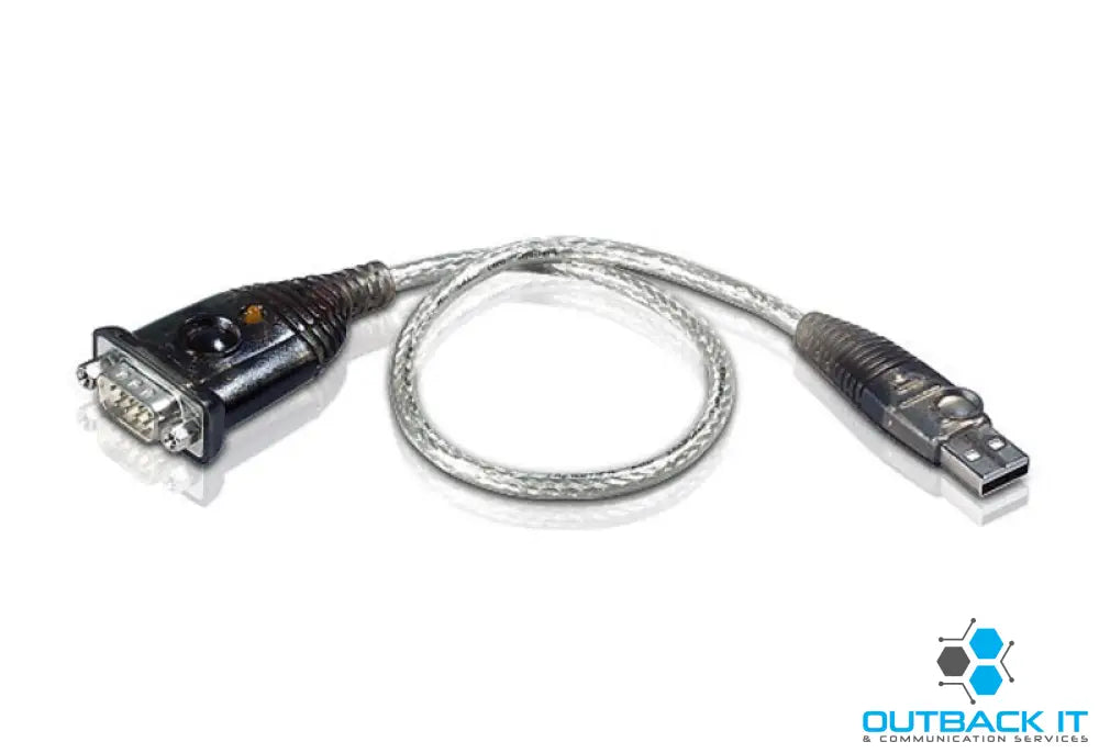 Aten Serial Converter USB to 1 Port RS232 Serial Converter with 35cm Cable USB Adapters & Accessories