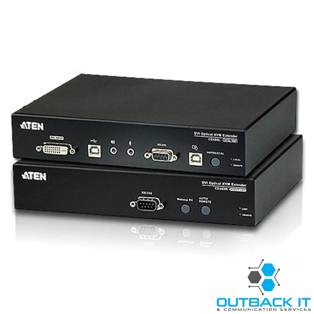 Aten USB DVI Optical KVM Extender extends 1920 x 1200 @ 20km KVM Extender