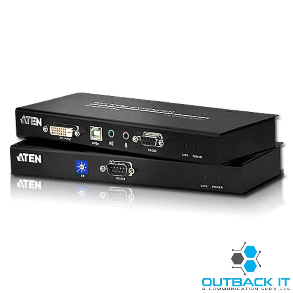 Aten USB Single Link DVI KVM Console Extender with Audio & RS232 - 1920x1200 KVM Extender
