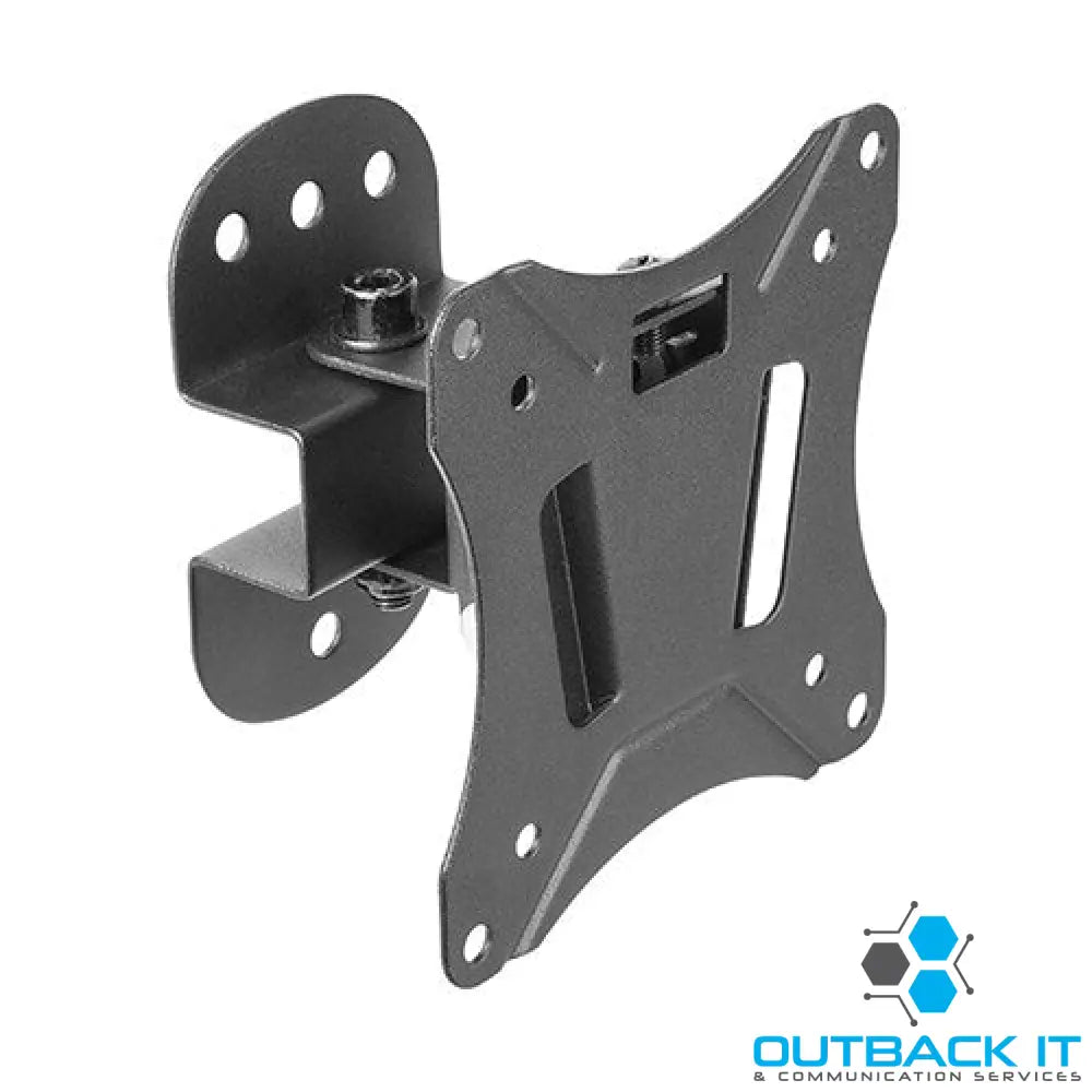 Brateck LCD Economy Pivot TV Wall Mount Bracket VESA 75 x75mm/100 x100mm 13’-27’ LCD Panel Up to 25kg Wall Mount