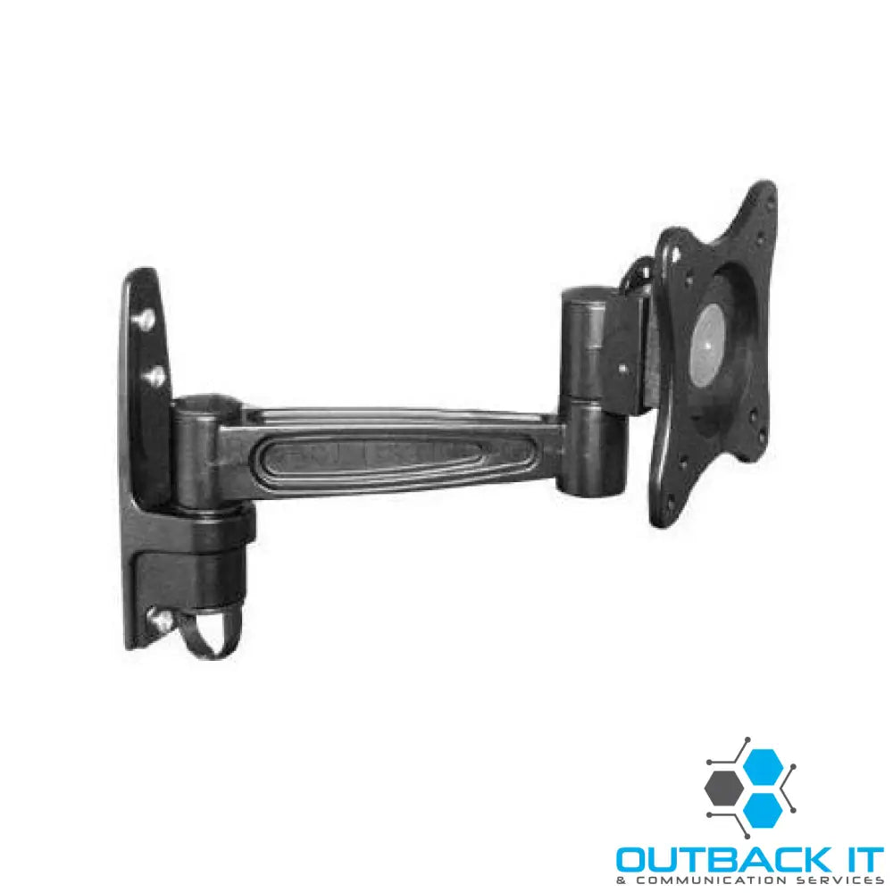 Brateck Single Monitor Wall Mount tilting & Swivel Wall Bracket Mount VESA 75mm/100mm For most 13’’-27’ LED LCD flat