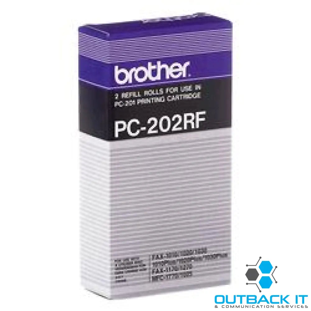 Brother PC-202RF Refill Rolls x2 for Fax 1020/1030 Brother - FAX CONSUMABLES and OPTION