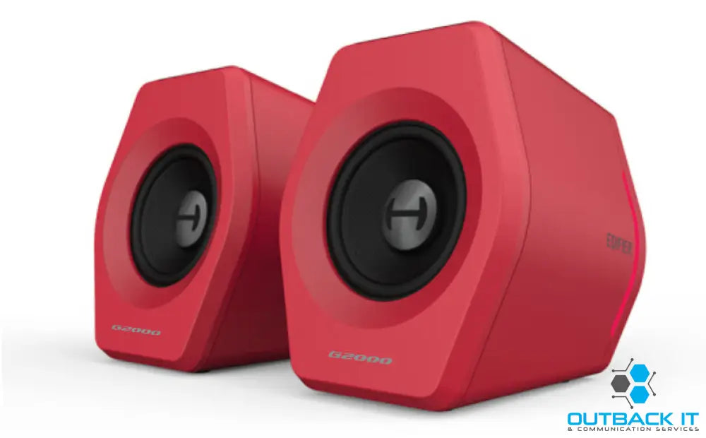 Edifier G2000 Gaming 2.0 Speakers System - Bluetooth V4.2/ USB Sound Card/ AUX Input/RGB 12 Light Effects/ 16W RMS