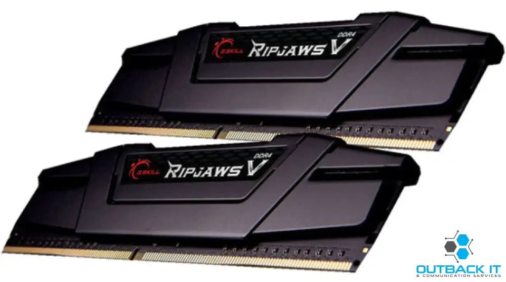 G.SKILL F4-3200C16D-32GVK 32GB (2 x 16GB)/ PC4-25600 / DDR4 3200 Mhz/ Timings 16-18-18-38/ Voltage 1.35V/ RipjawsV DDR4
