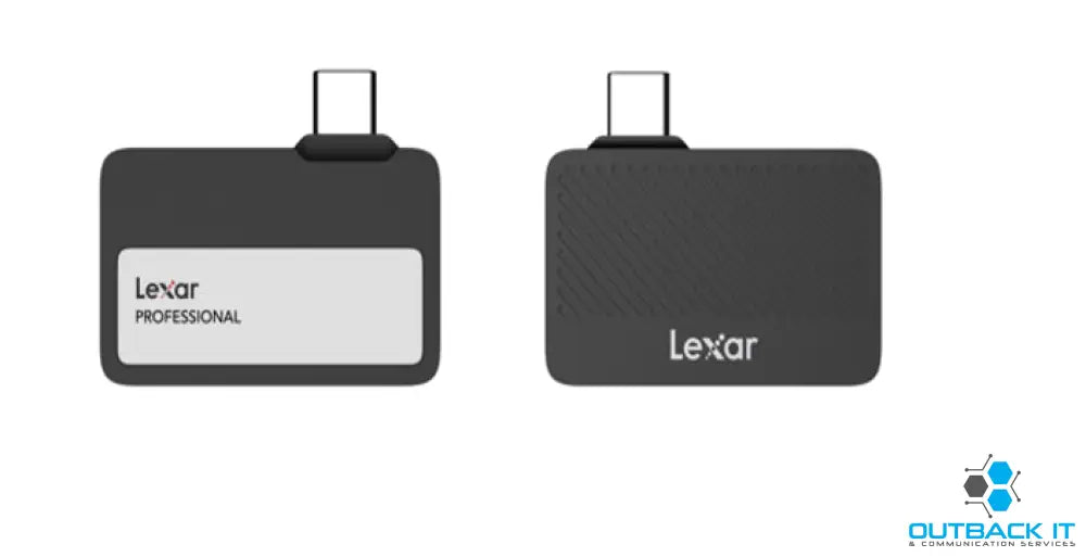Lexar Professional Go Portable SSD SL400 PSSD 2TB Black Up to 1050MB/s read 1000MB/s write speeds Portable External SSD