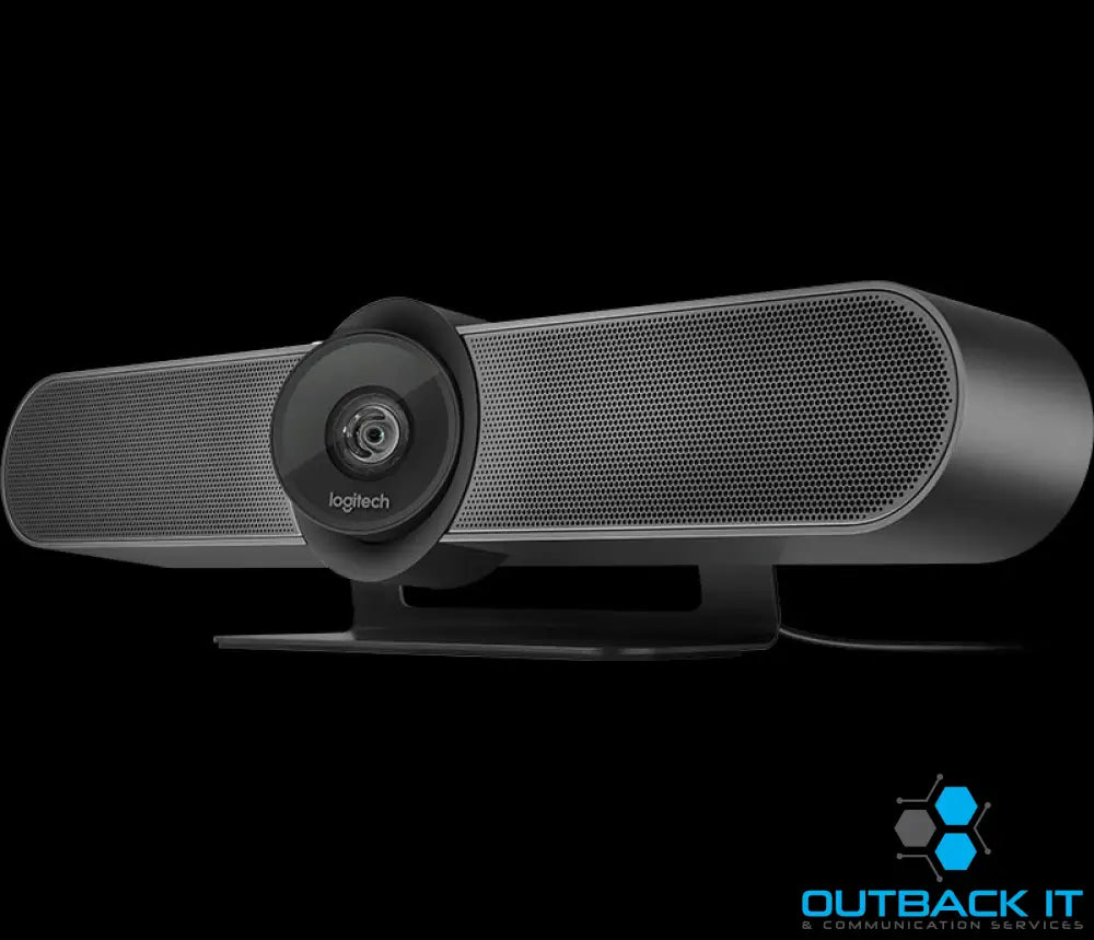 Logitech MeetUp 4K Conferencecam with 120-degree FOV & 4K Optics HD Video & Audio Conferencing Camera System for Small