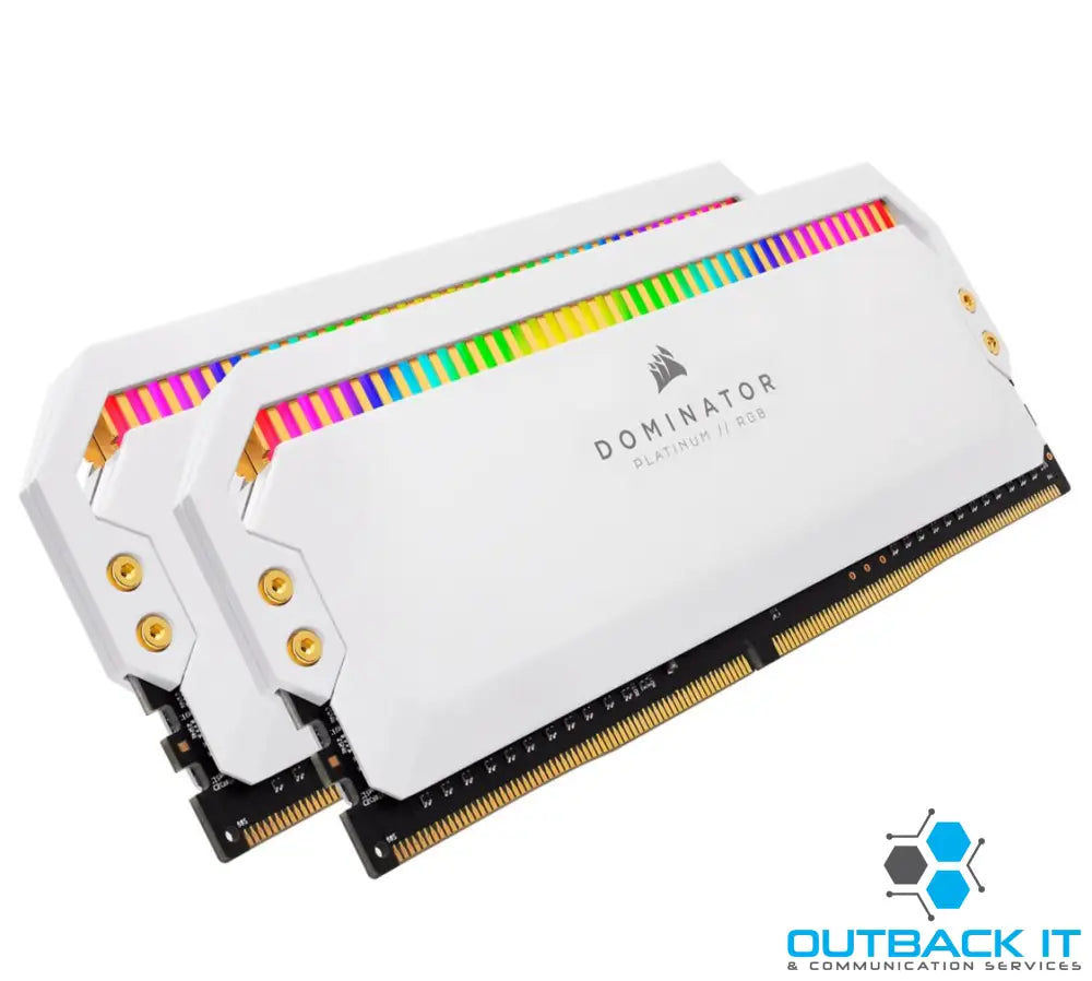 (LS> CMT16GX4M2C3600C18)Corsair Dominator Platinum RGB 16GB (2x8GB) DDR4 3600MHz C18 1.35V UDIMM XMP 2.0 White