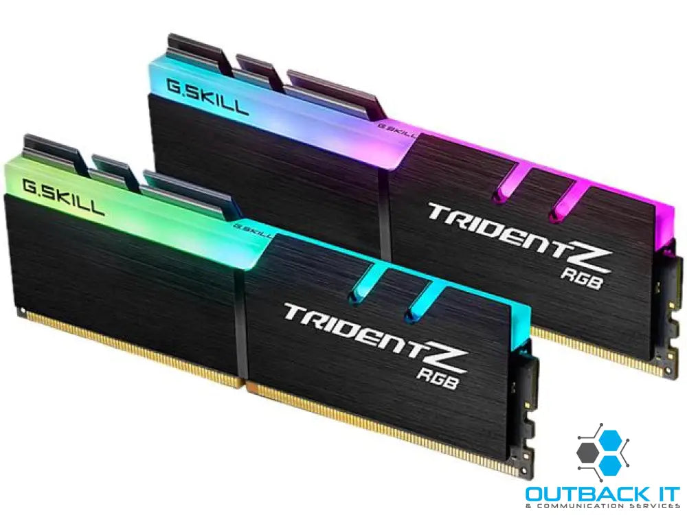 (LS) G.SKILL F4-3200C14D-16GTZRX 16GB (2 x 8GB)/ PC4-25600 / DDR4 3200 Mhz/ Timings 14-14-14-34/ Voltage 1.35V/ Trident