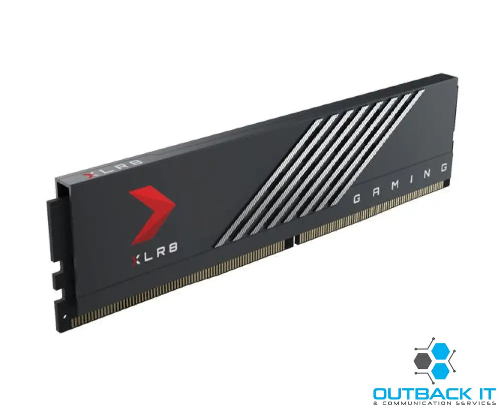 (LS) PNY XLR8 16GB (1x16GB) DDR5 UDIMM 6200MHz C42 1.3V XMP3.0 Black Heat Spreader Gaming Desktop PC Memory DDR5 UDIMM