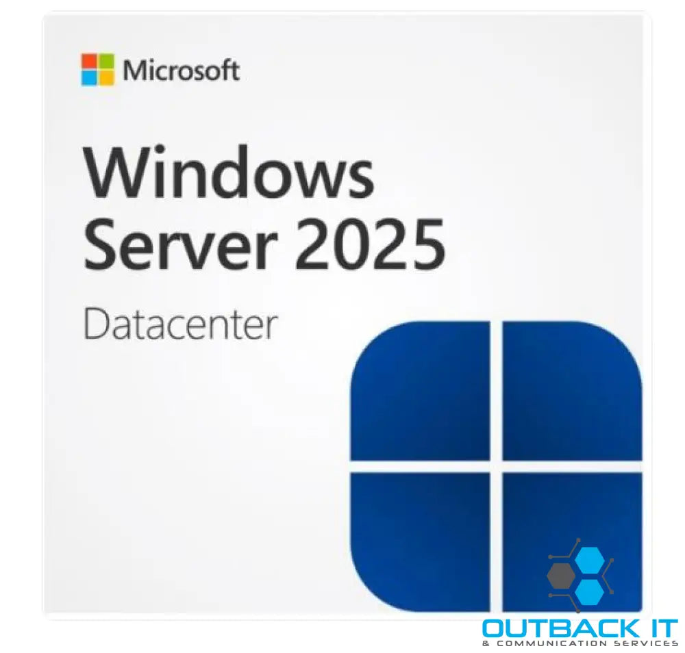 Microsoft Windows Server Datacenter 2025 English 1pk DSP OEI 16 Core No Media / Tracking ID to activate - Add on