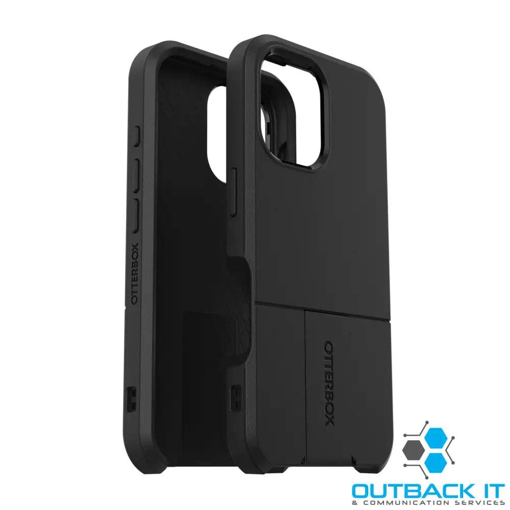 Otterbox uniVERSE Apple iPhone 16 (6.1’) Case Black - (77-96619) Raised Edges Protect Camera and Touchscreen 7 Years
