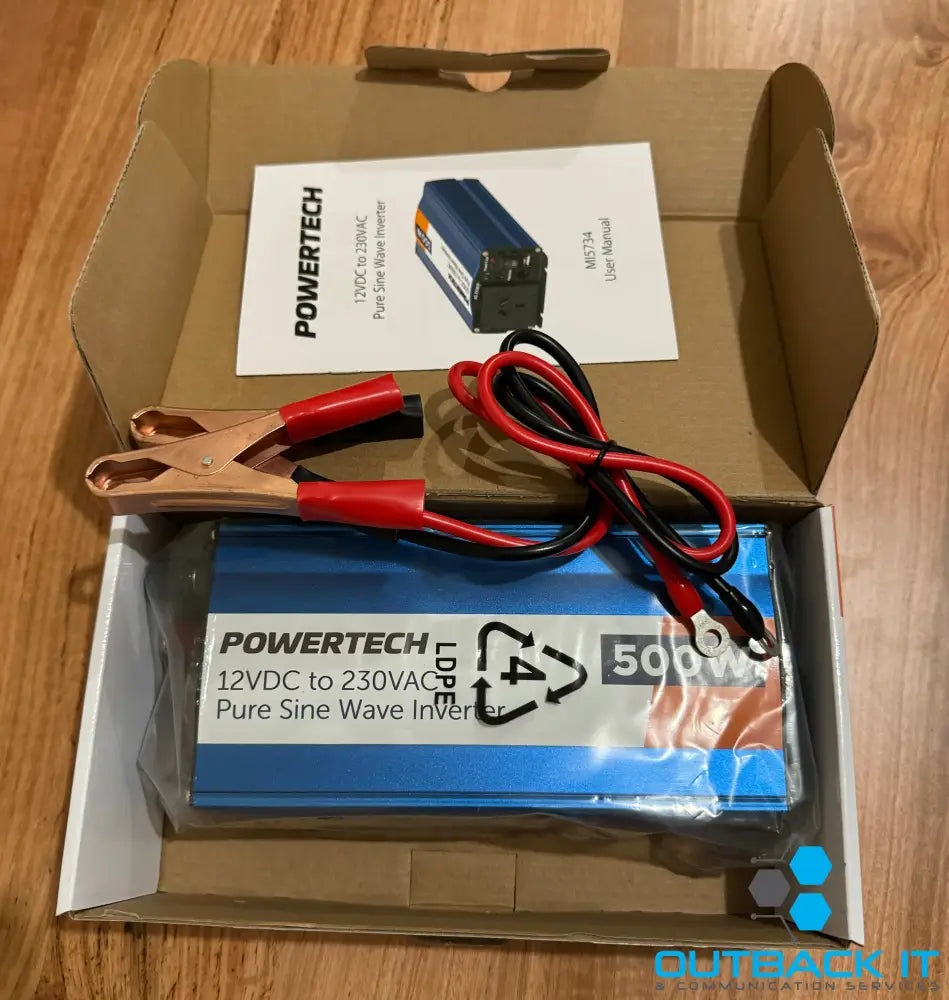 Powertech 500W Pure Sine Wave Inverter (For Gen 3 Starlink)