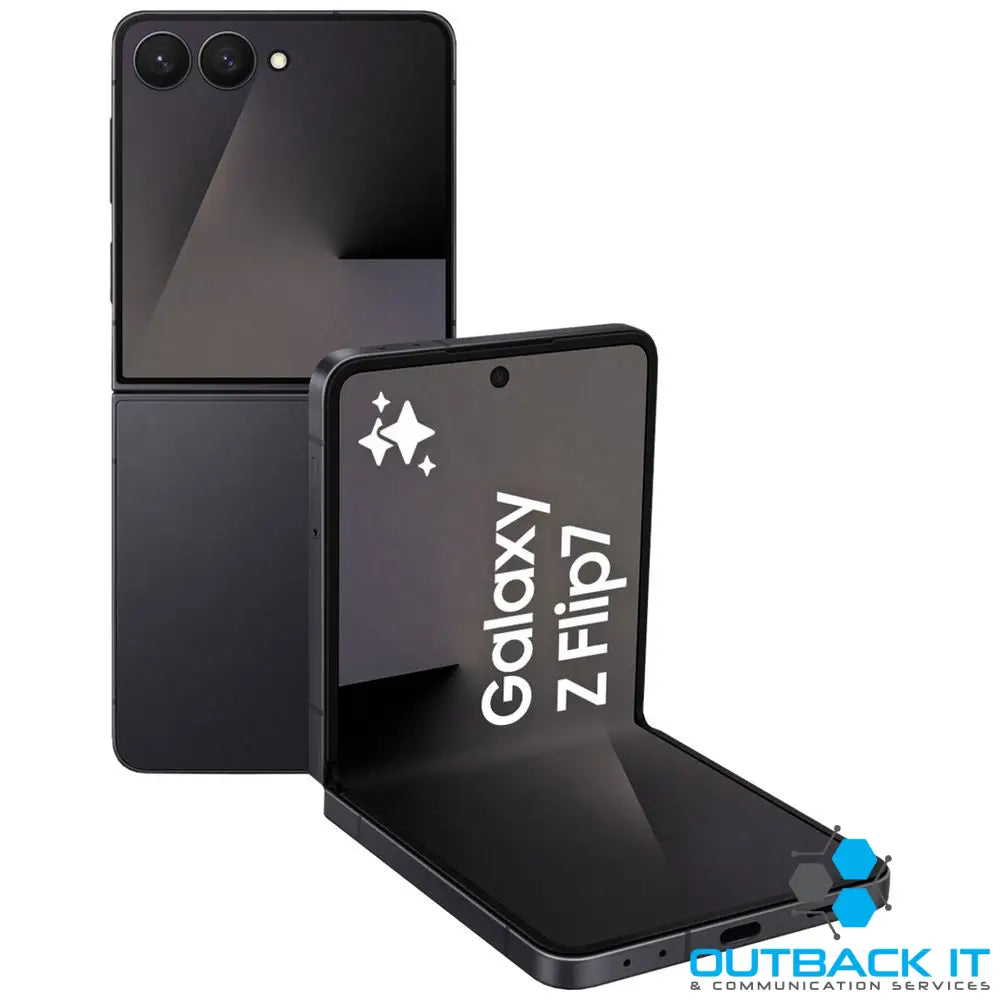 Samsung Galaxy Z Flip7 5G 256GB - Jet Black*AU STOCK* 6.9’ Full HD + 120Hz 12GB/256GB 50MP/10MP Single + eSIM 4000mAh 2