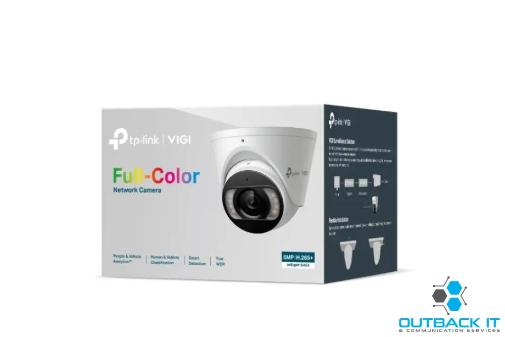 TP-Link InSight S455 VIGI 5MP Full-Colour Turret Network Camera Cameras