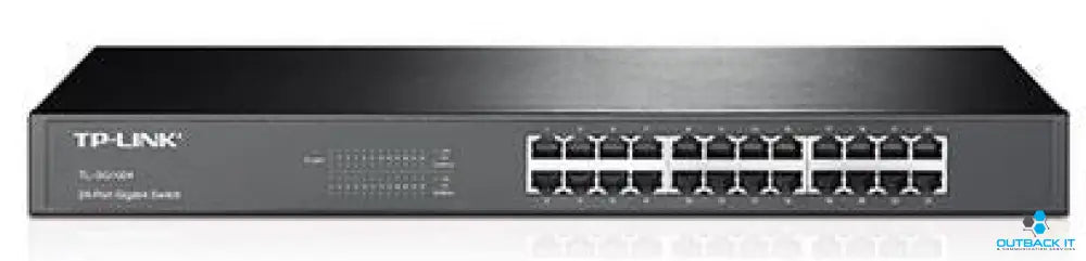 TP-Link TL-SG1024 24-Port Gigabit 19’ Rackmountable Unmanaged Switch energy-efficient Supports MAC Plug & play 48Gbps