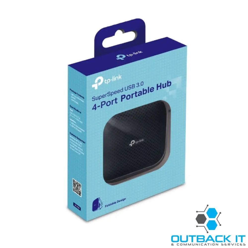 TP-Link UH400 USB3.0 Hub 4 Ports Portable Up to 5Gbps 4 Devices USB3.0 Type A No Power Adapter Needed USB Hubs