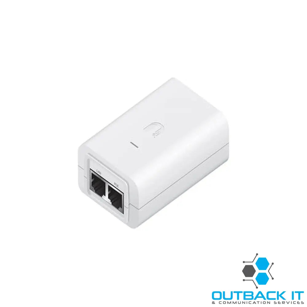 Ubiquiti 24 V DC PoE Adapter Surge and Clamping Protection Maximum Surge Discharge AC Cable with Earth Ground White POE