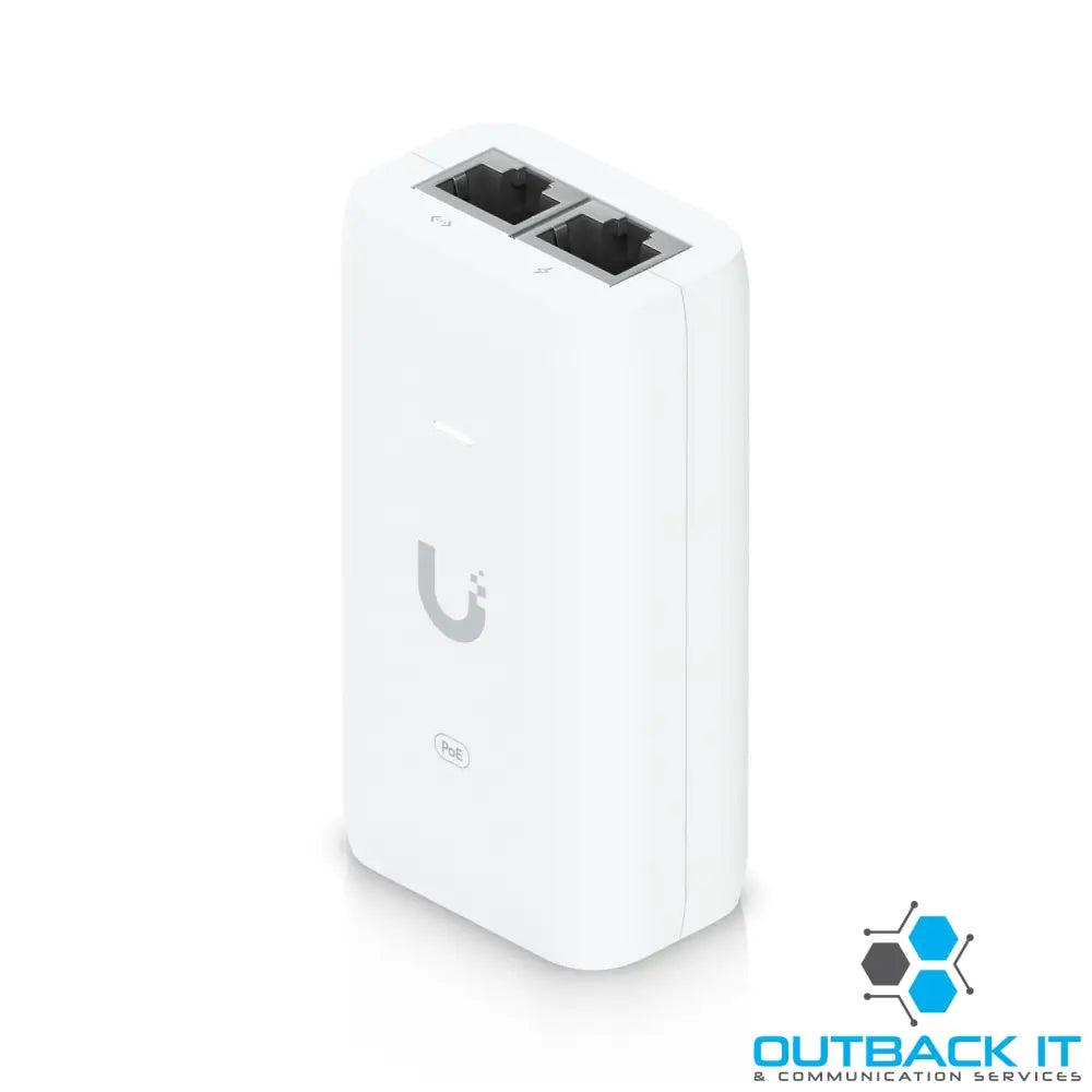Ubiquiti PoE 802.11AF Adapter Up to 15W of PoE Output RJ45 Data Input AC Cable With Earth Ground Compatible injector