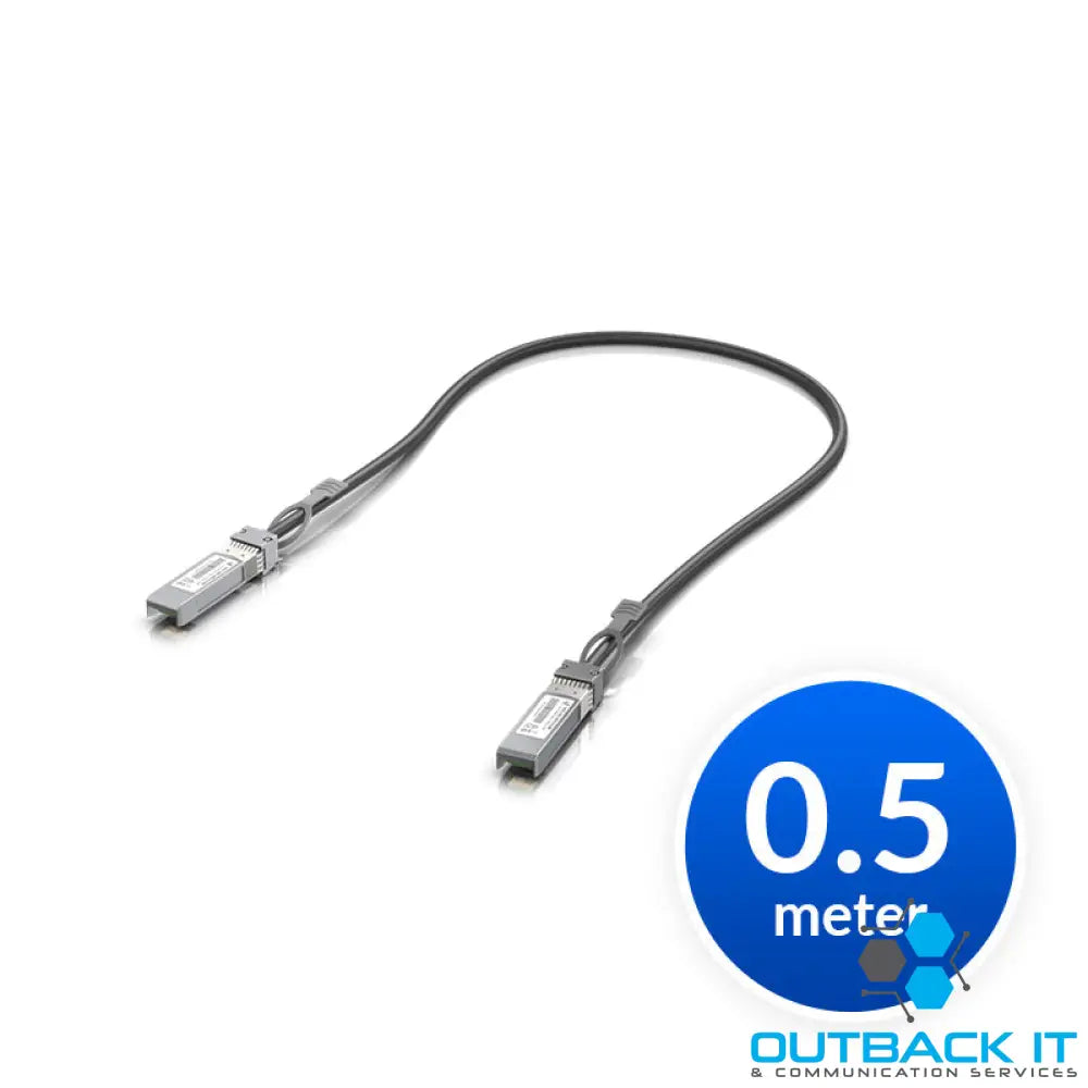 Ubiquiti SFP28 Direct Attach Cable 25Gbps DAC Cable 25Gbps Throughput Rate 0.5m Length Switching Accessories