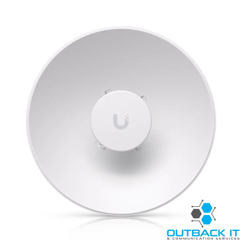 Ubiquiti UISP Dish Mini 5-7 GHz Compact Dish 26 dBi Gain & Radio Direct Connect Compitable With Wave-MLO5 RP-5AC-Gen2