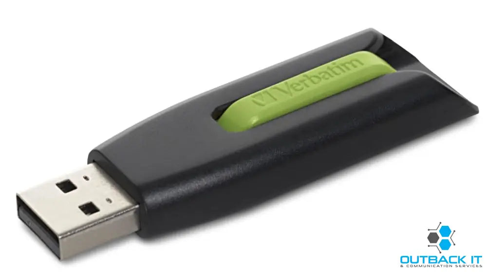 Verbatim Store’n’Go V3 USB 3.0 Drive 64GB (Eucalyptus Green) USB3.0 Memory Thumb Drive