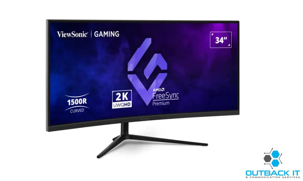 ViewSonic 34’ Curved 3440x1440 180Hz 1ms 1500R HDR10 Adaptive Sync 2x HDMI 2x DP Speaker VESA 100 VX3418-2K Office