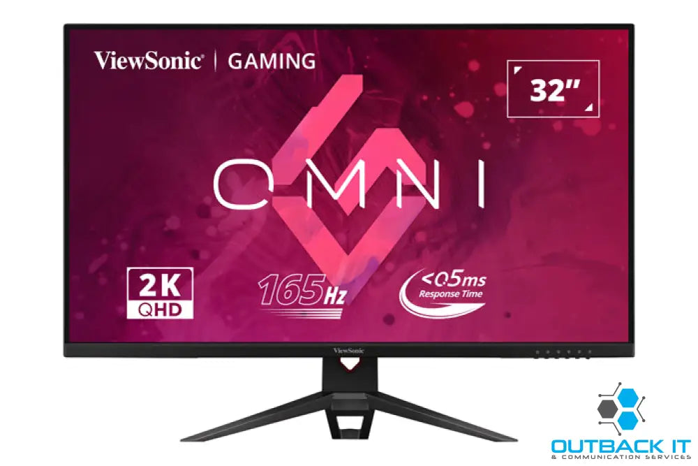 ViewSonic VX3219-2K-PRO-2 32’ 2K 2560 x 1440 IPS 165Hz 0.5ms HDR10 VESA100 HDMI*2 DisplayPort 1.2 input Gaming Monitor