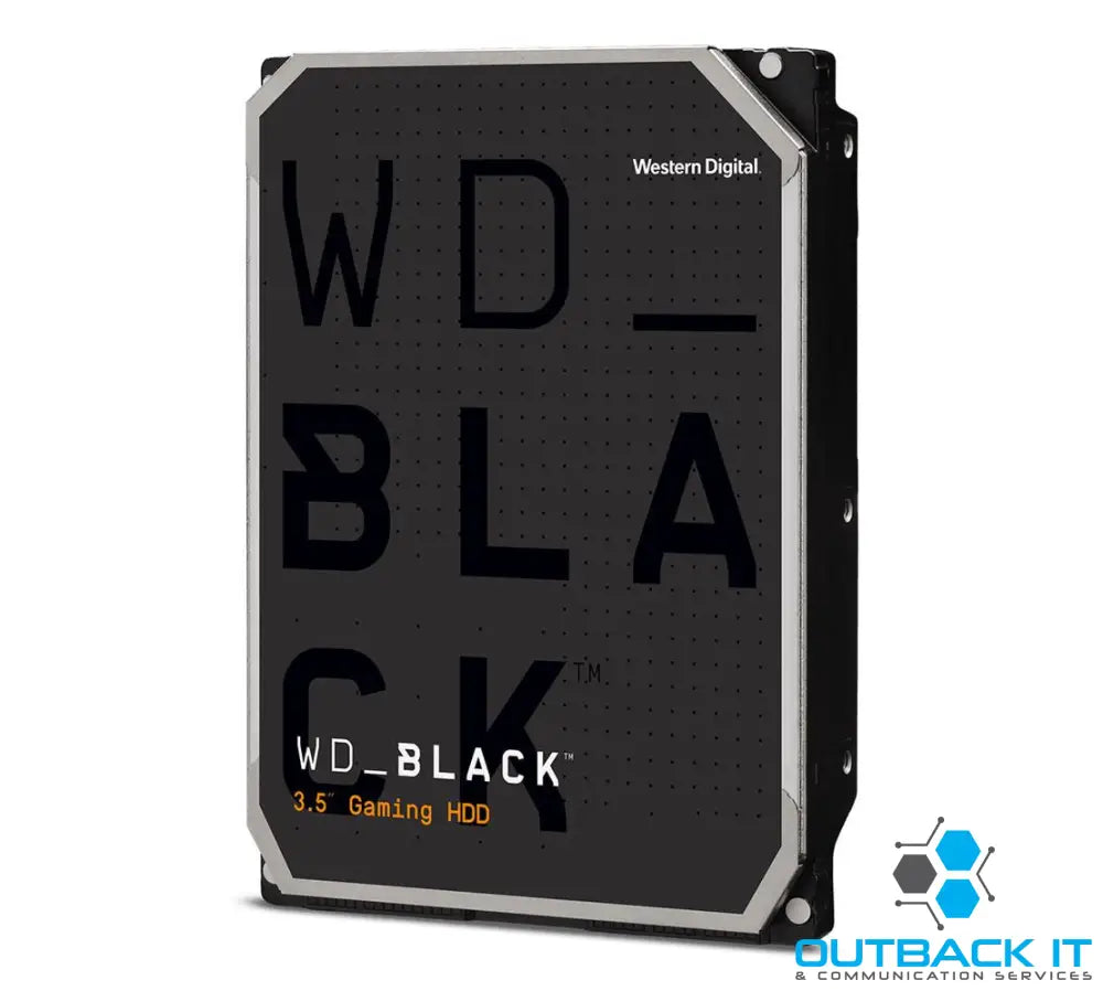Western Digital WD Black 2TB 3.5’ HDD SATA 6gb/s 7200RPM 64MB Cache CMR Tech for Hi-Res Video Games 5yrs Wty 3.5’ SATA