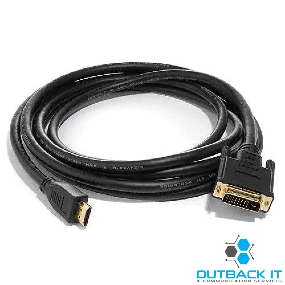 8ware HDMI to DVI-D Adapter Converter Cable 3m - Male to Male 30AWG Gold Plated PVC Jacket for PS4 PS3 Xbox 360 Monitor