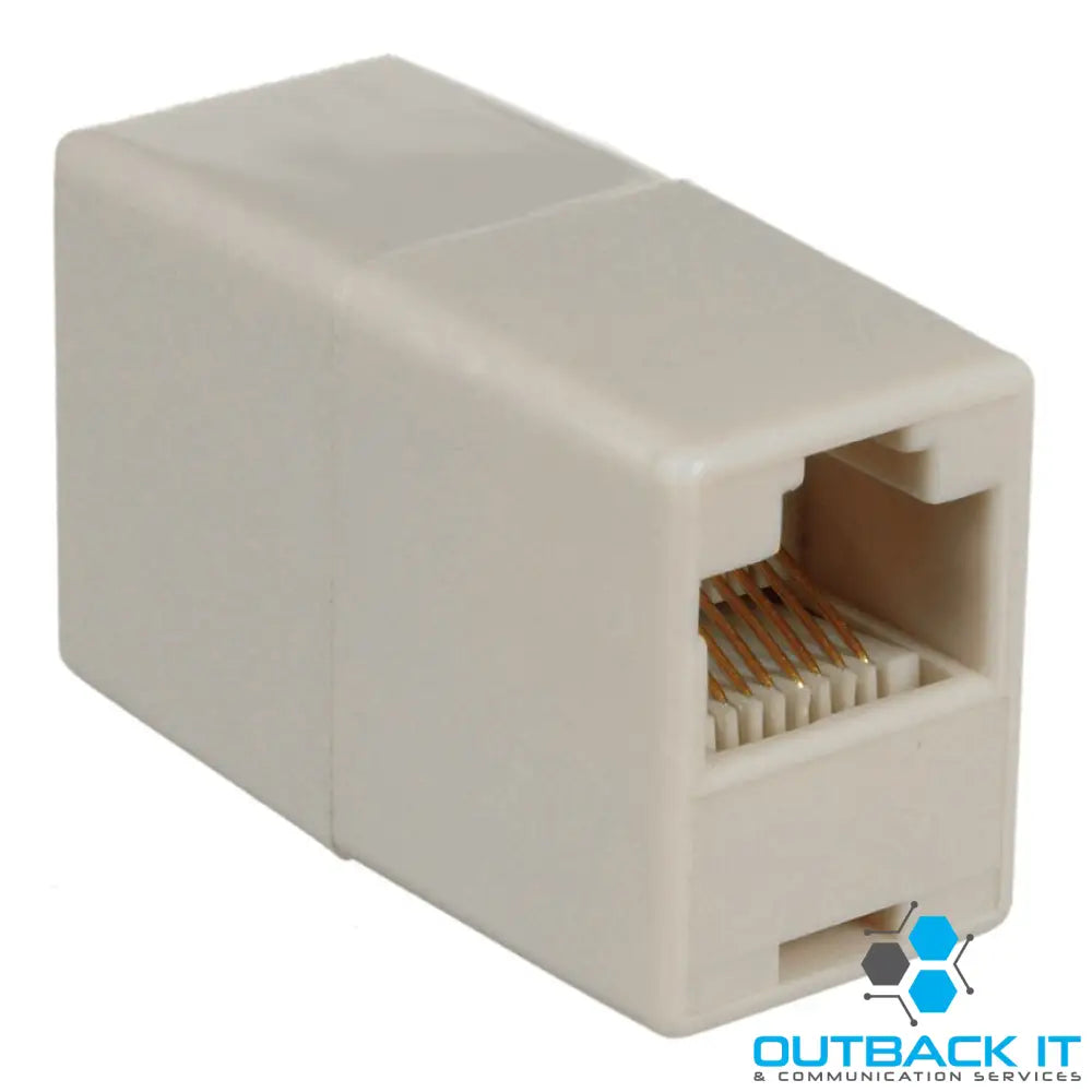 8Ware RJ45 Inline Coupler - Network Keystone Jack Socket suitable for CAT5e and CAT6 Ethernet cables Other Cables