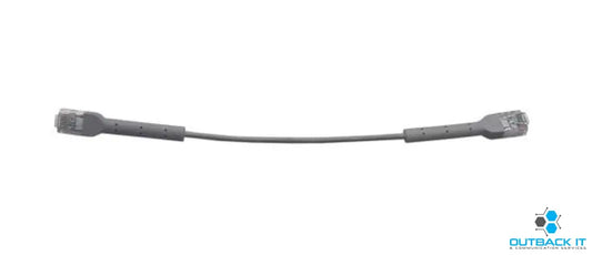 8ware Ultra-Thin Flexible CAT6 Cable 5M - Grey Colour 90° Angled RJ45 Connectors Ethernet Network LAN Patch Cord