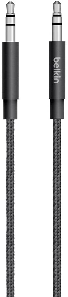 Belkin MIXIT↑ Metallic AUX Cable - Black (AV10164bt04-BLK)
