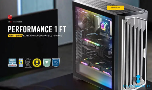 Antec Performance 1 FT AXT E-ATX ARGB Full Tower Editor’s Choice Temperature Display USB-C 4x ARGB Fans w/control
