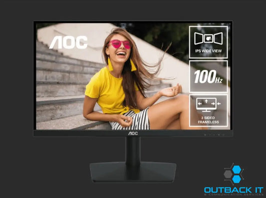 AOC 23.8’ IPS. 1920 × 1080 FHD 100Hz 8ms GtG (bw) HDMI 1.4 x1,VGA x1 Adaptive Sync.IPS Monitor Replace 24B20JH2 23’-26’