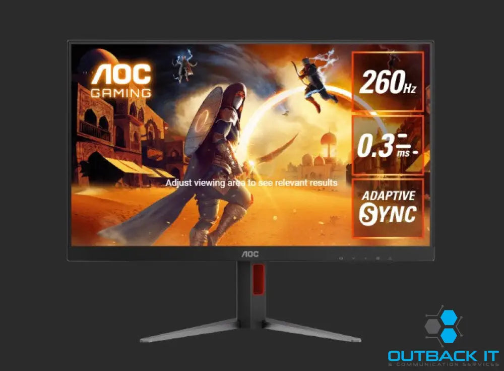 AOC 27’ 260Hz 2560 × 1440 (QHD) 0.3ms Fast IPS HDMI2.0 × 1 DisplayPort1.4 × 1 Adaptive Sync DisplayHDR 400 Gaming