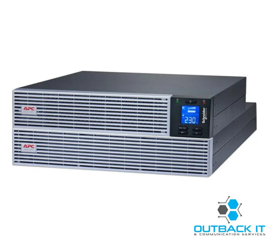APC Easy UPS 2000VA/1800W Online UPS 4U Rackmount 230V/16A Input 6x IEC C13 Outlets Lithium Ion Battery W/ Battery Pack