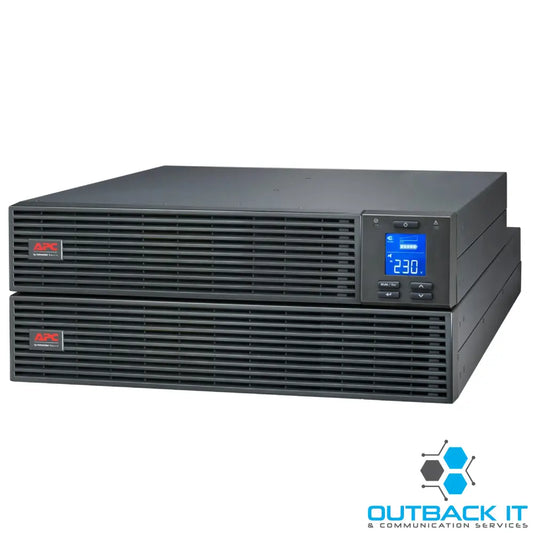 APC Easy UPS 3000VA/2400W Online UPS 4U Rackmount 230V/16A Input 4x IEC C13 Outlets Lead Acid Battery W/ Battery Pack