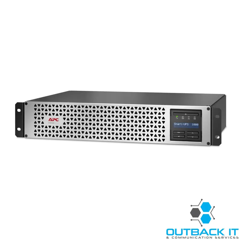 APC Smart-UPS 1000VA/800W Line Interactive UPS 2U Rackmount,230V/10A Input,6x IEC C13 Outlets Li-Ion