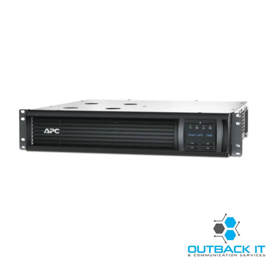 APC Smart-UPS 1500VA/1000W Line Interactive UPS 2U Rackmount 230V/10A Input 4x IEC C13 Outlets Lead Acid Battery