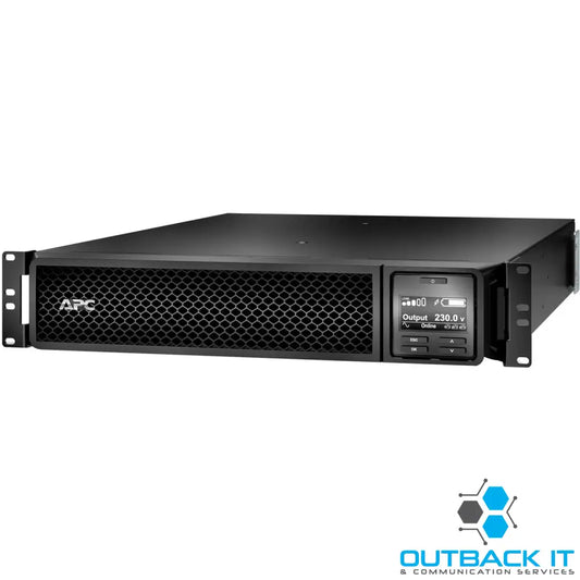 APC Smart-UPS 2200VA/1980W Online UPS 2U Rackmount 230V/16A Input 2x IEC C19 & 8x IEC C13 Outlets Lead Acid Battery W/