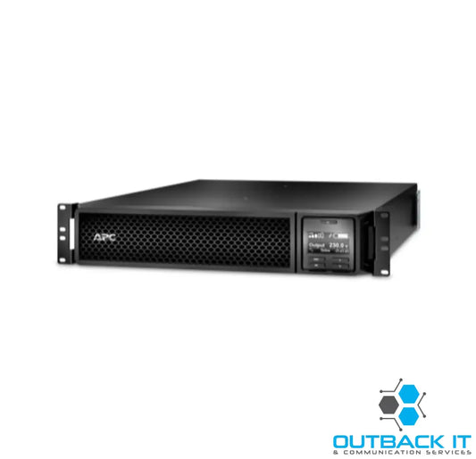 APC Smart-UPS 3000VA/2700W Online UPS 2U RM 230V/16A Input 2x IEC C19 & 8x IEC C13 Outlets Lead Acid Battery SmartSlot