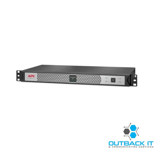 APC Smart-UPS 500VA/400W Line Interactive UPS 1U Rackmount 230V/10A Input 4x IEC C13 Outlets Li-Ion Battery W/ Network